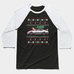 Christmas Toyota Supra Present Baseball T-Shirt